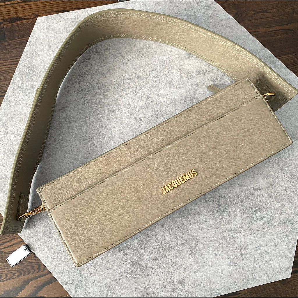 Jacquemus Le Ciu Ciu Bag in Khaki Leather