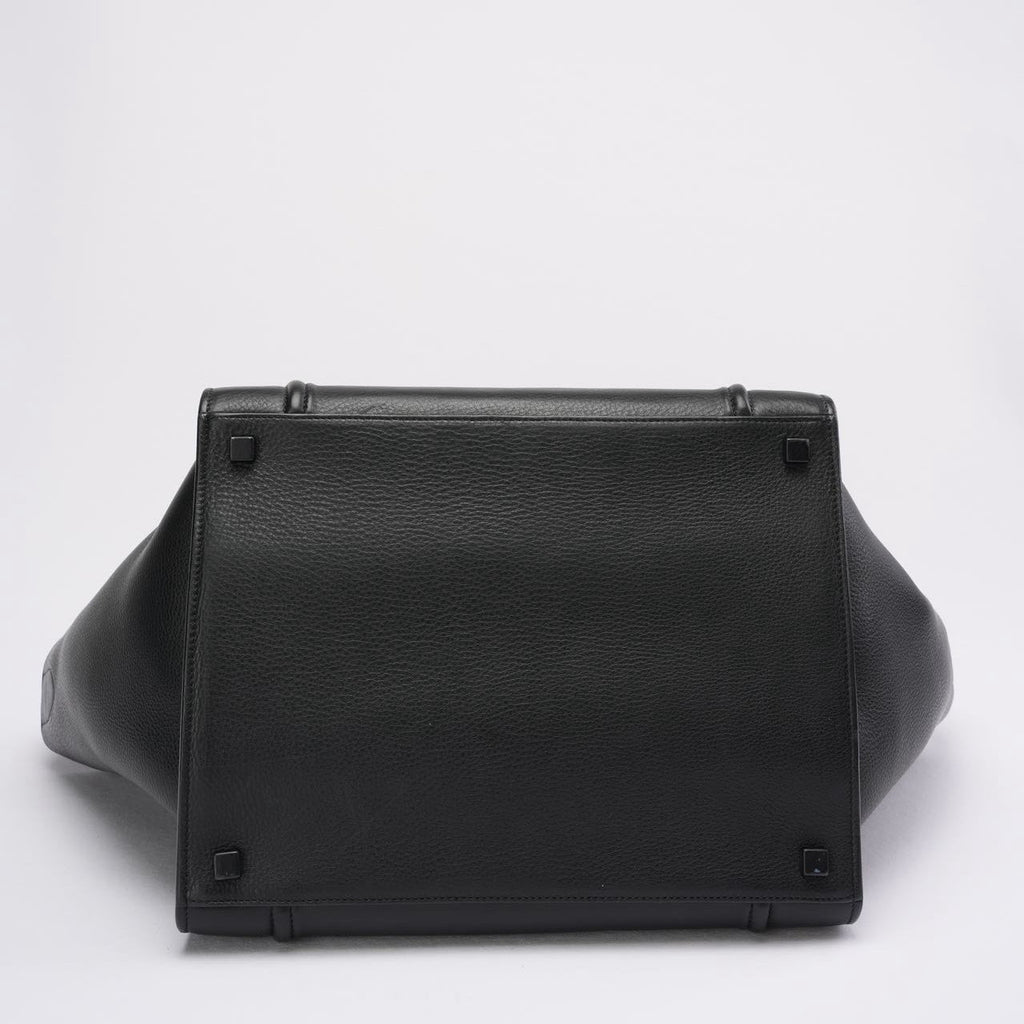 Celine Black Phantom Luggage Tote Bag 2014