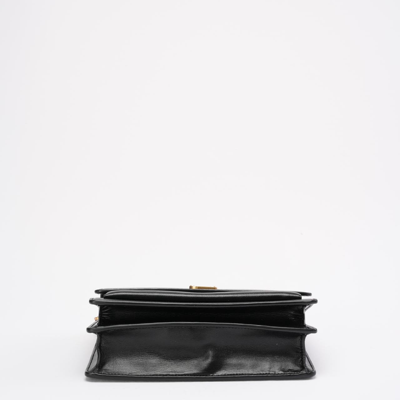 Saint Laurent Black Calfskin Medium Monogram Sunset 2021