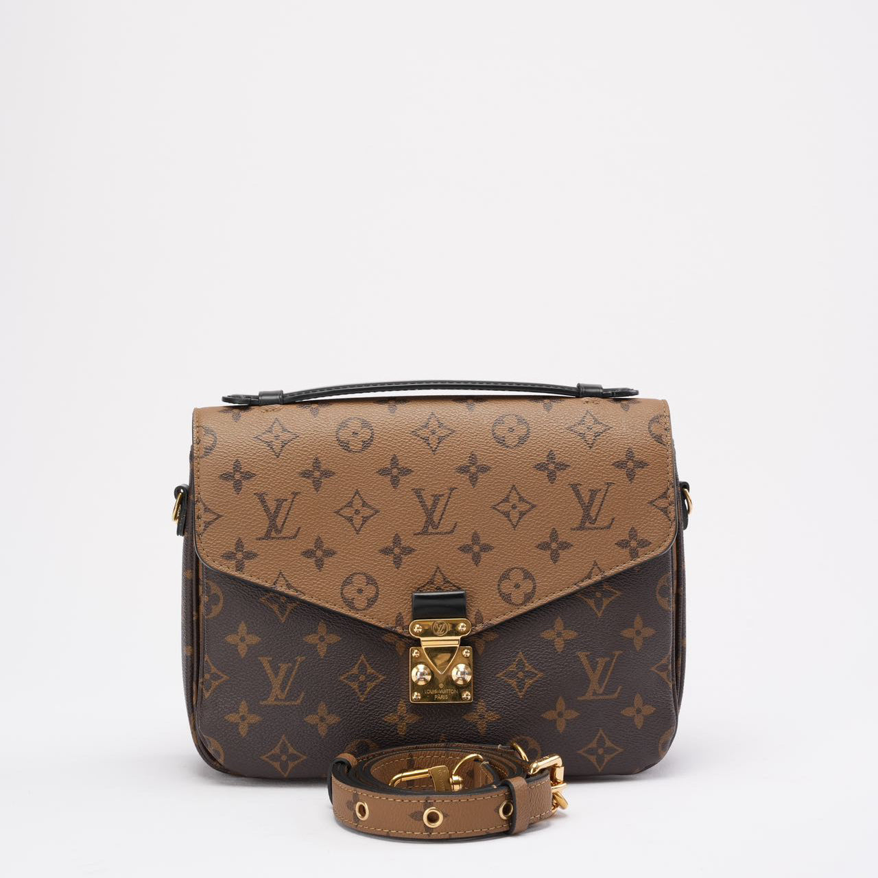 Louis Vuitton Monogram Pochette Metis MM Handbag
