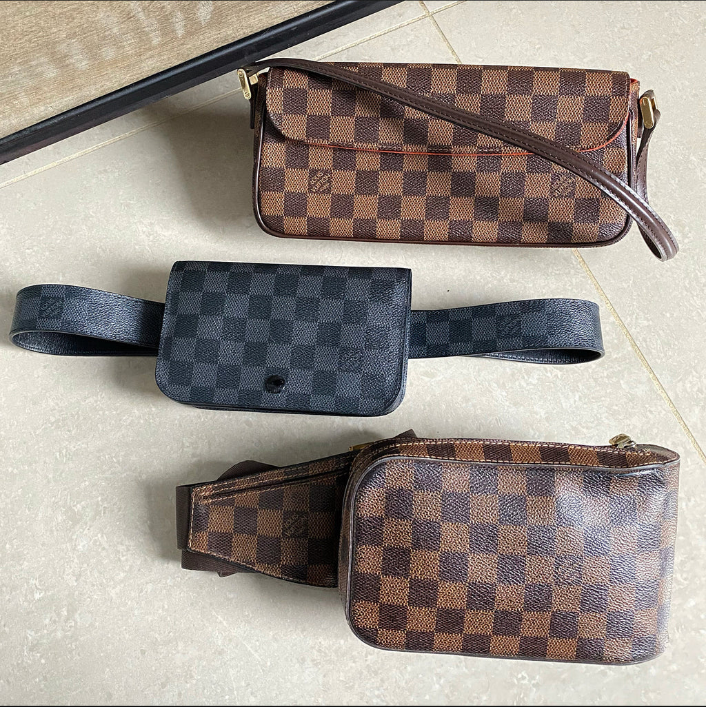 Louis Vuitton Damier Ebene Geronimos Body Belt Bag