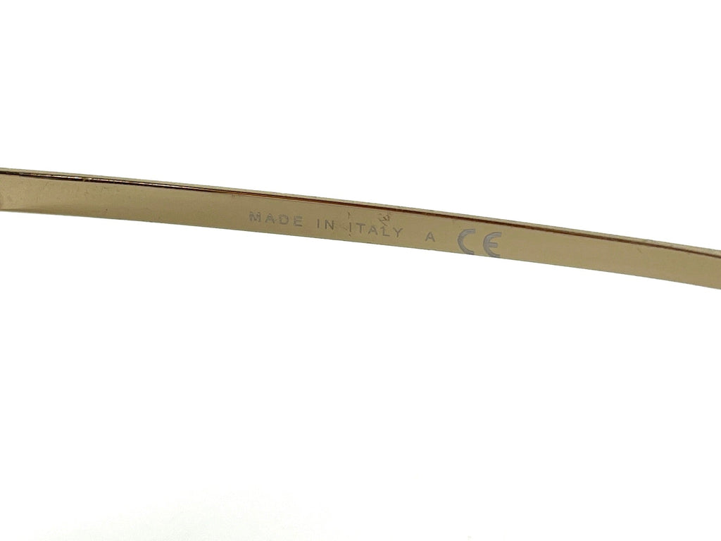 CHANEL Aviator Mirrored 4241 Gold CC Sunglasses