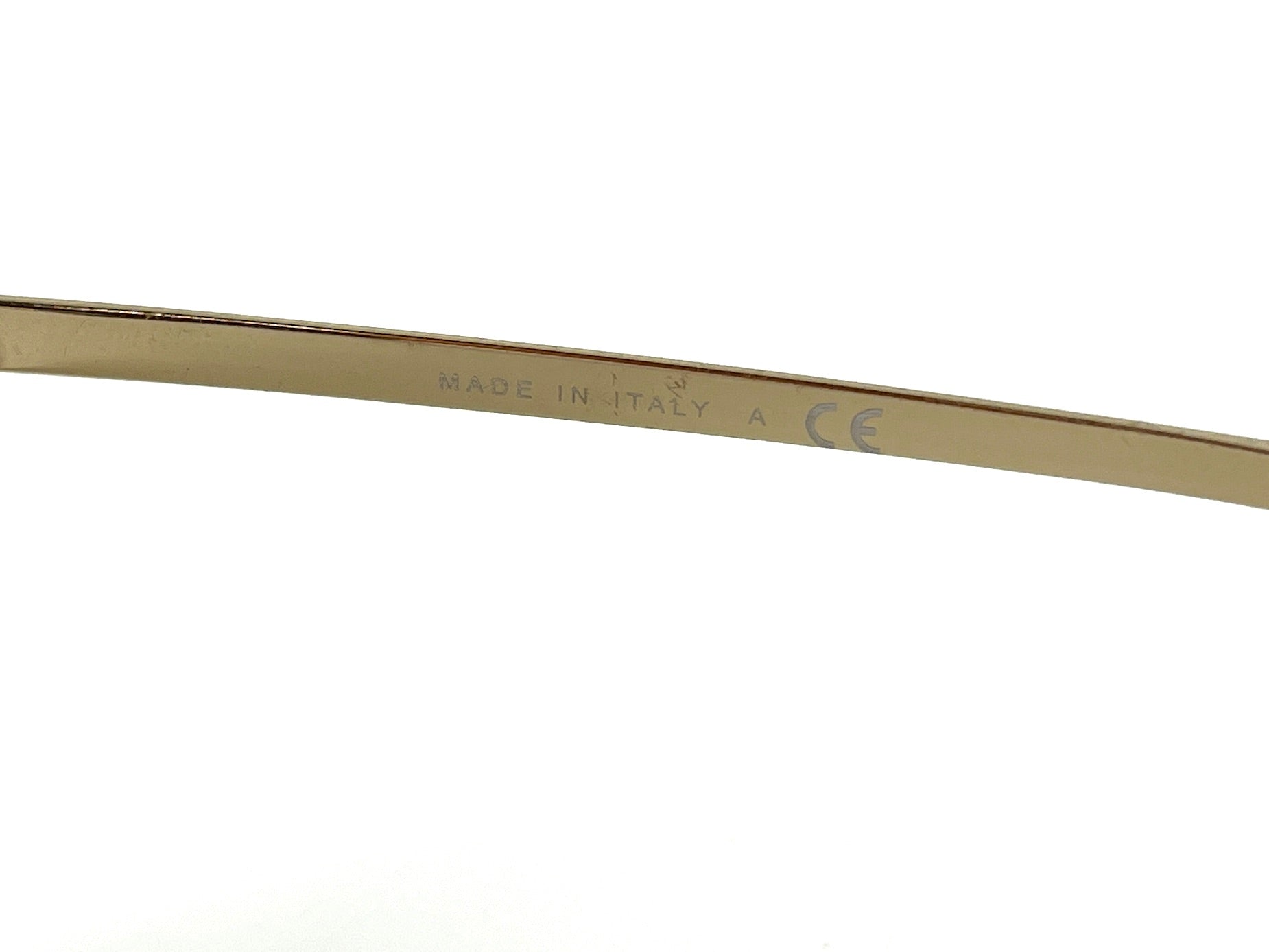 CHANEL Aviator Mirrored 4241 Gold CC Sunglasses