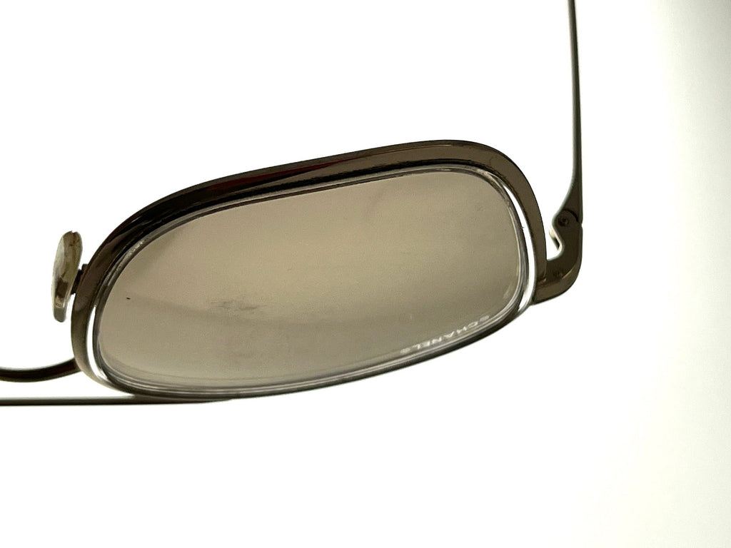 CHANEL Aviator Mirrored 4241 Gold CC Sunglasses