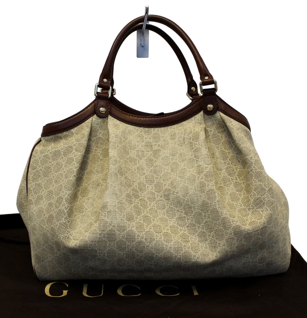 GUCCI Sukey GG Canvas Medium Tote Bag
