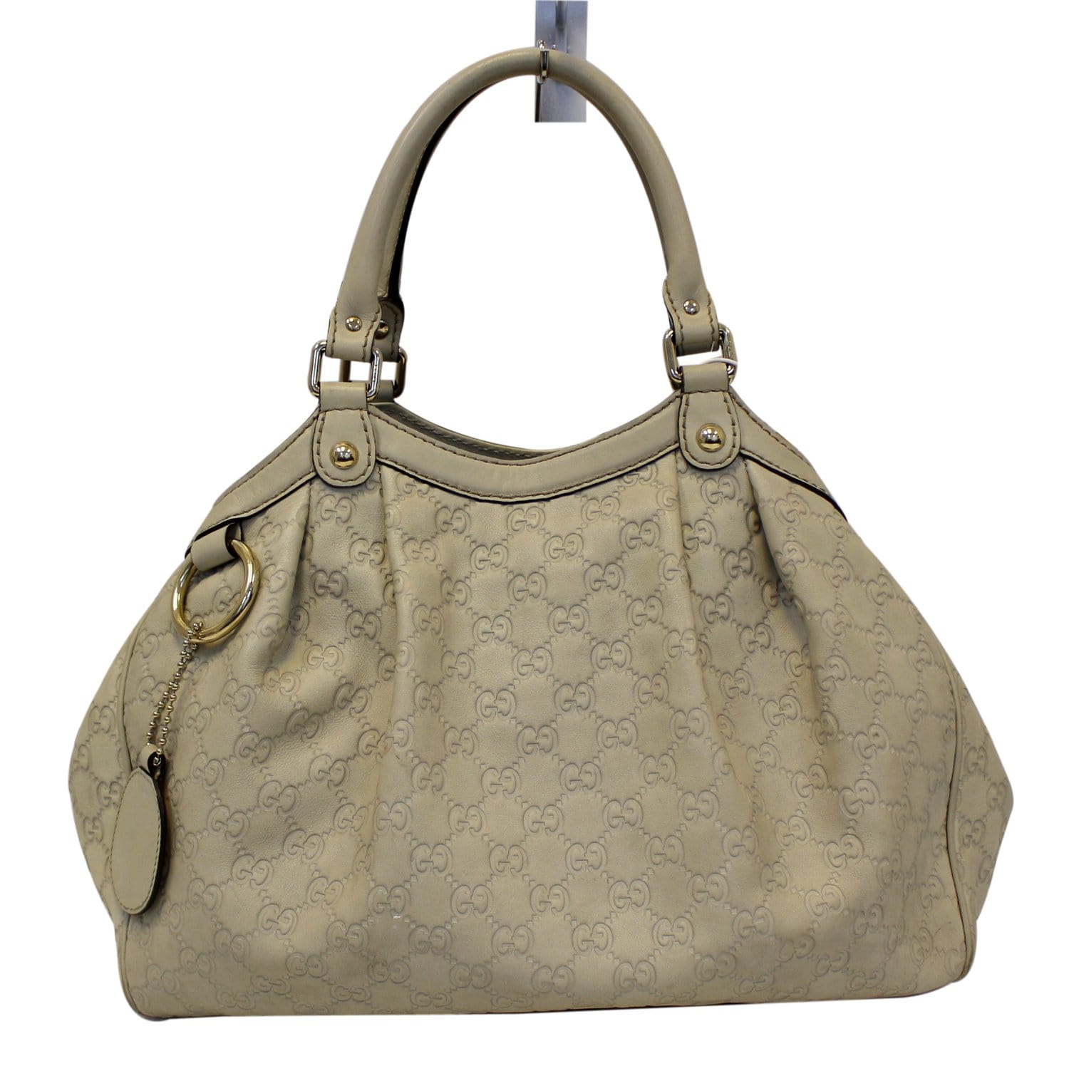 Gucci Sukey GG Guccissima Leather Medium Tote Bag