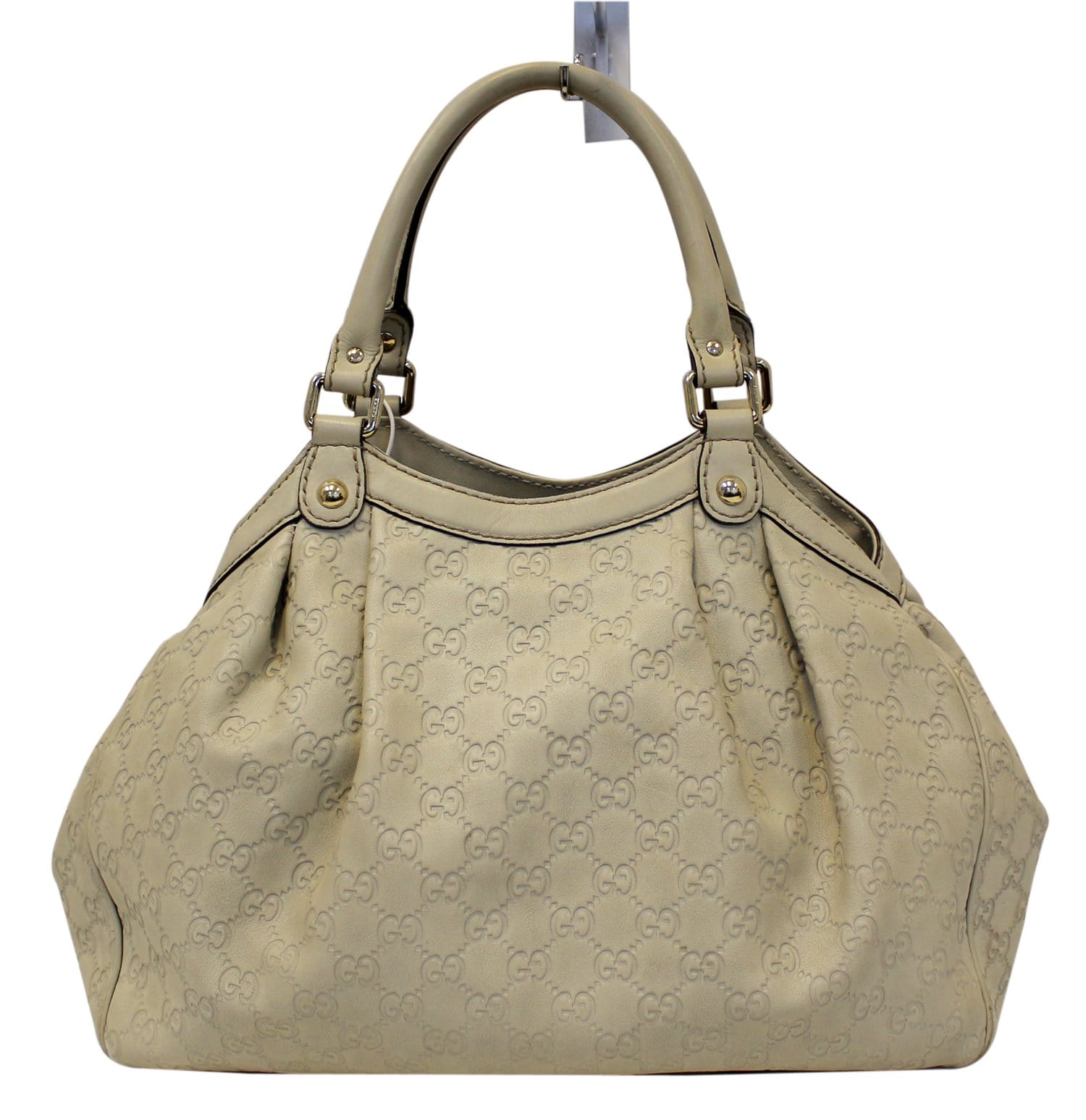 Gucci Sukey GG Guccissima Leather Medium Tote Bag