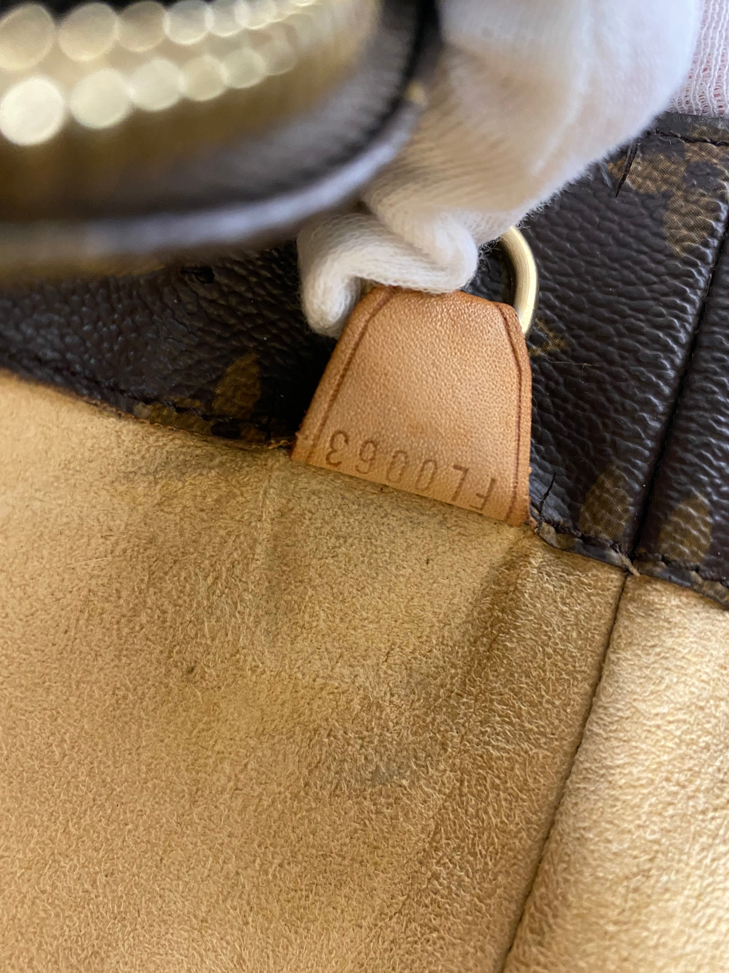 Louis Vuitton Monogram Luco Shoulder Tote Bag