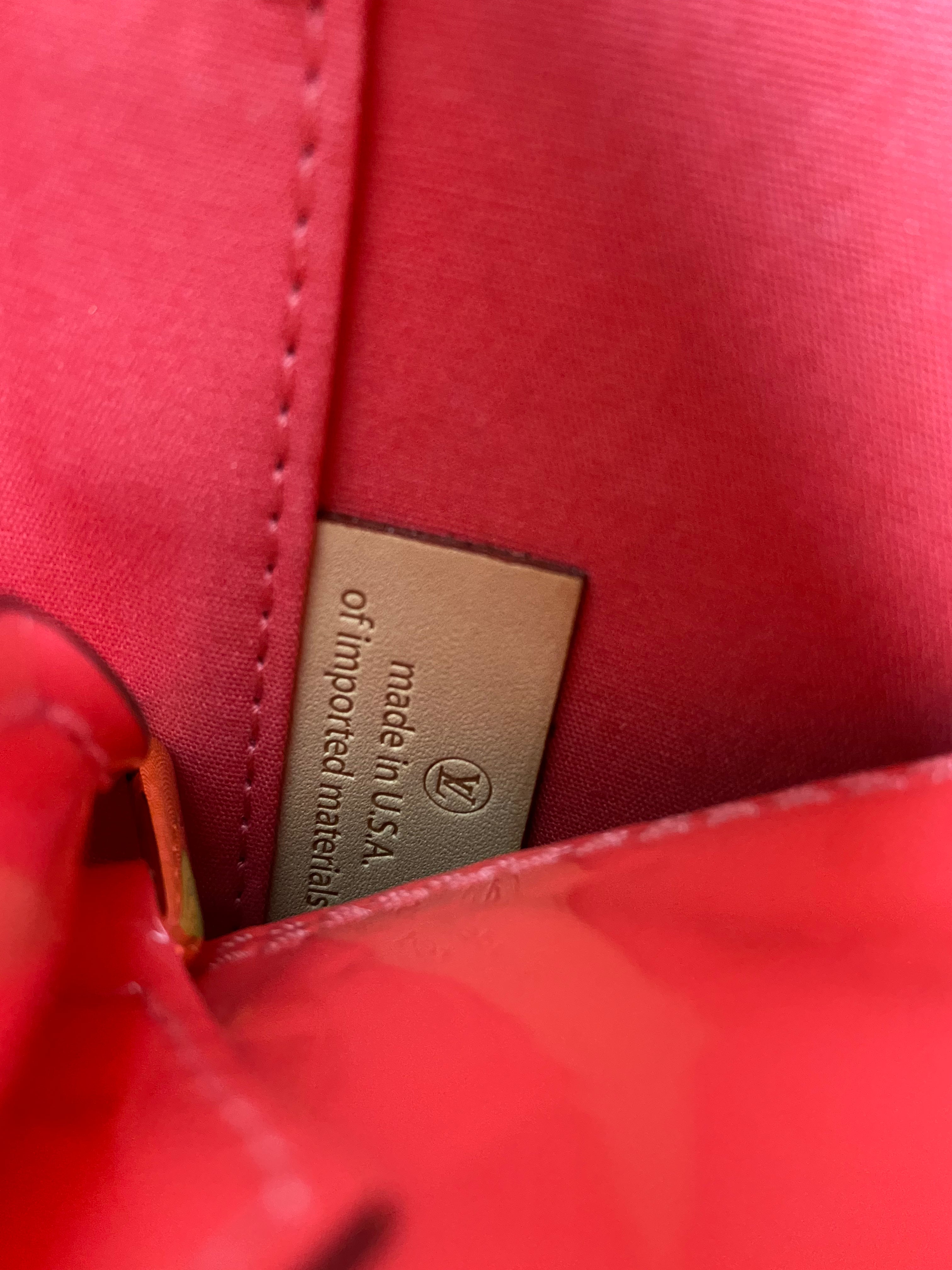 Louis Vuitton Hot Pink Vernis Alma BB Mini Bag