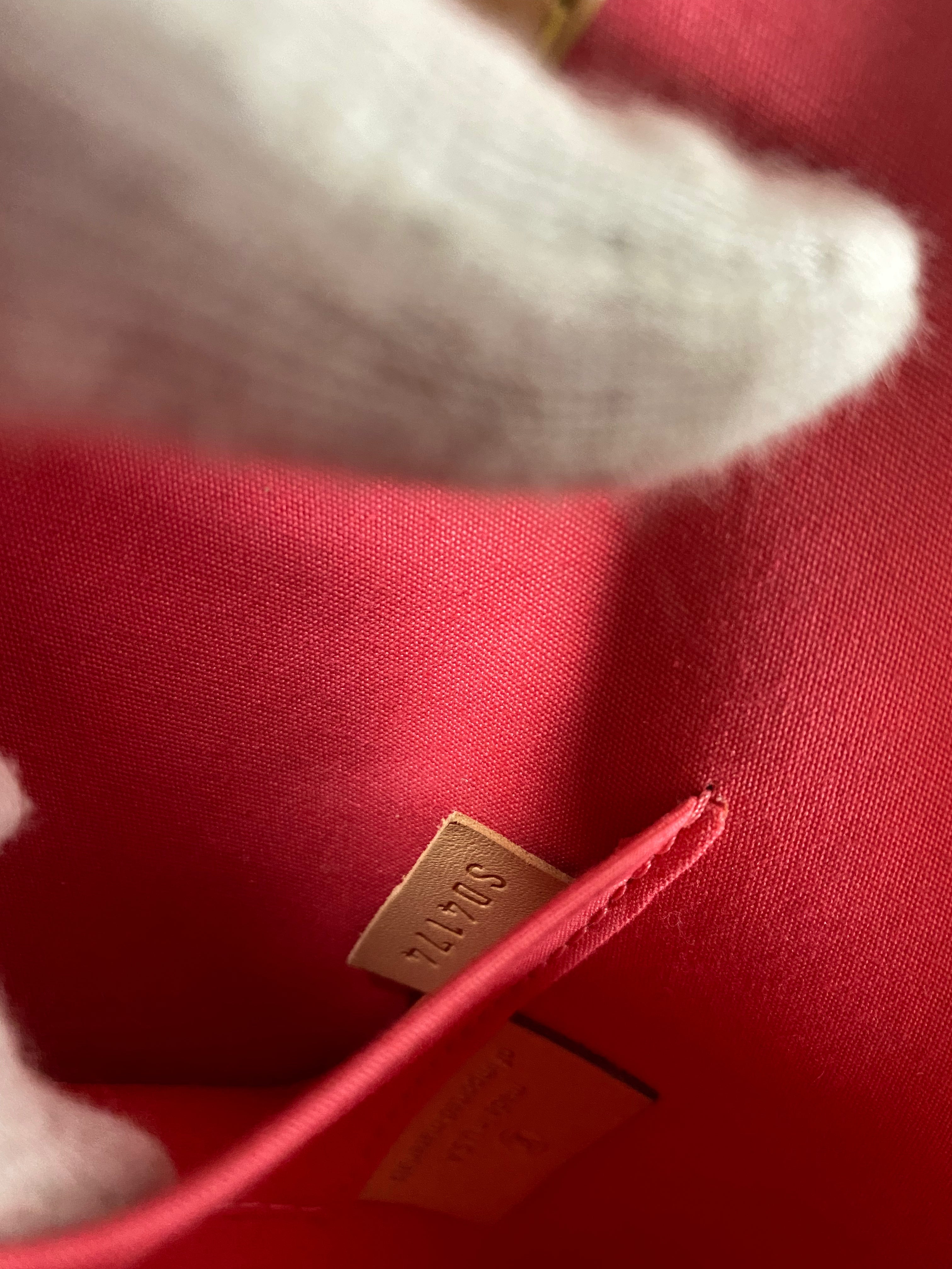 Louis Vuitton Hot Pink Vernis Alma BB Mini Bag