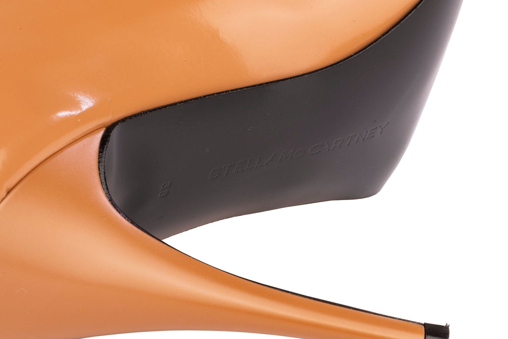 Stella McCartney High Vamp Pointed Toe Pump