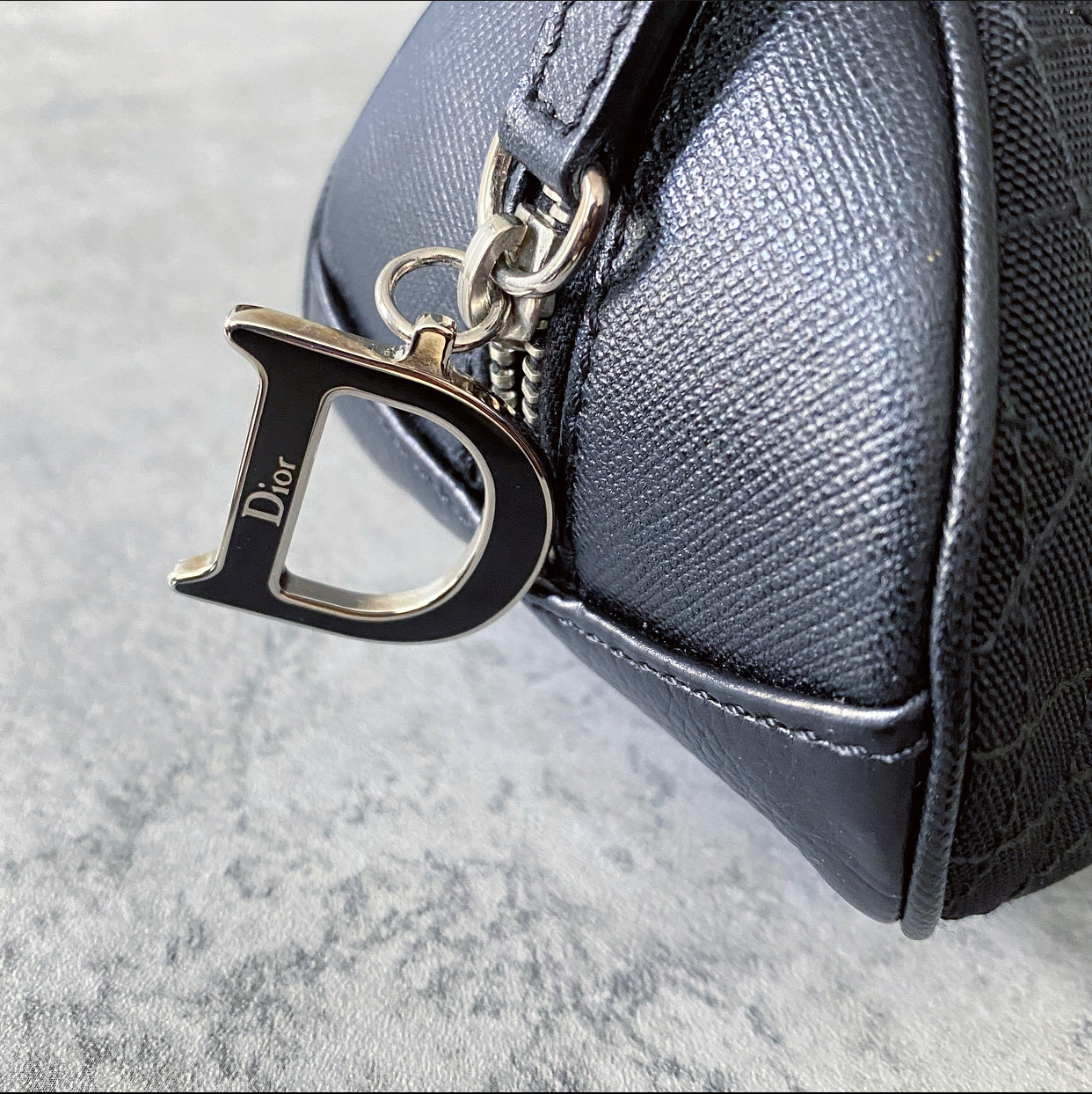Dior Vintage Cannage Micro Cosmetic Pouch
