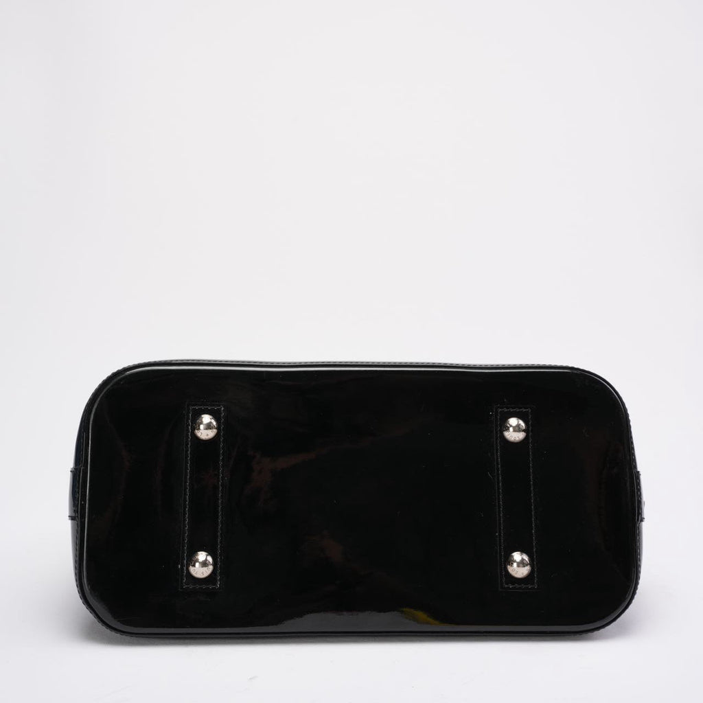 Louis Vuitton Black Epi Leather Alma MM Bag 2013