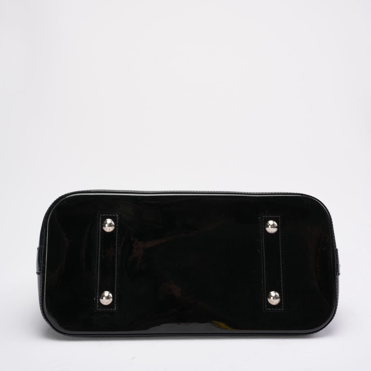 Louis Vuitton Black Epi Leather Alma MM Bag 2013