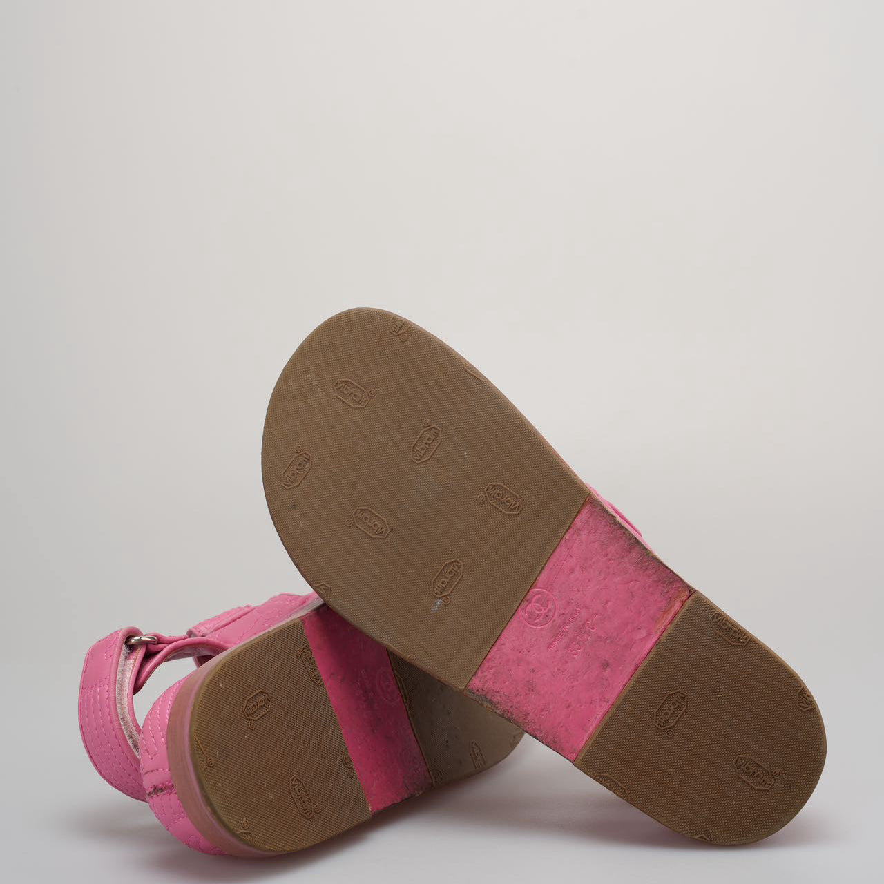 Chanel Coco Mark Dad Sandals Size 35.5