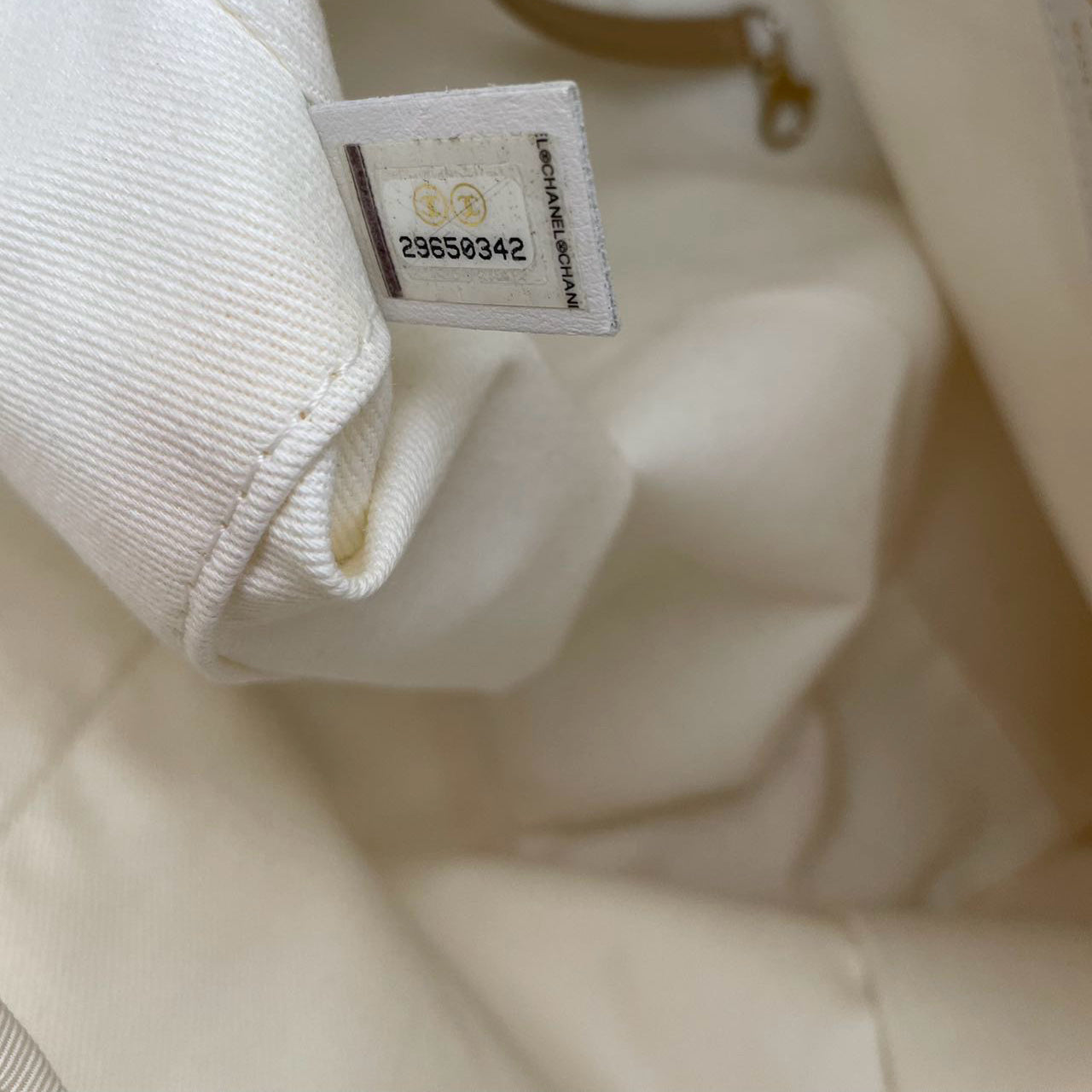 Chanel White Large Pearls Deauville Shopping Tote 2020