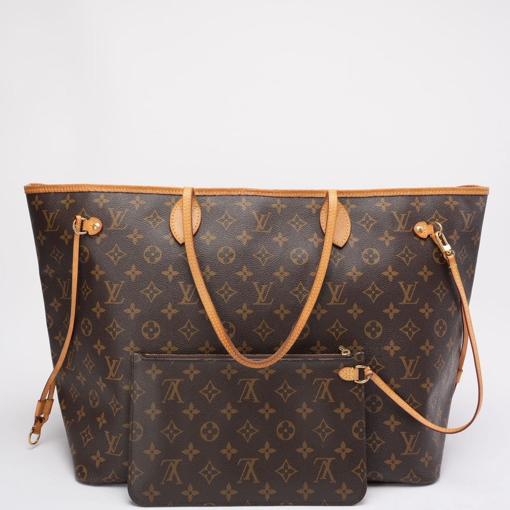 Louis Vuitton Monogram Neverfull GM Tote Bag 2013