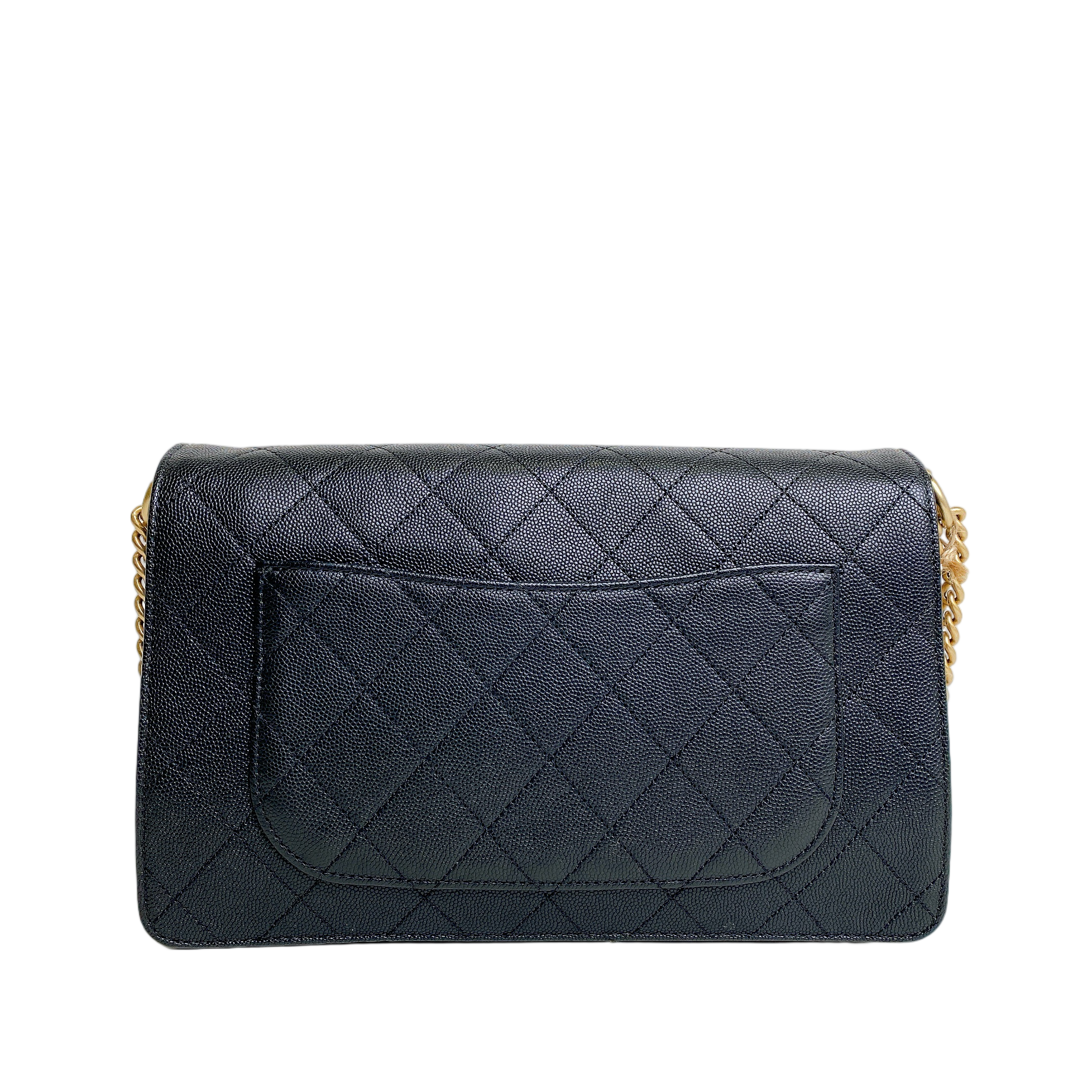 CHANEL LADY COCO FLAP BAG  IN BLACK