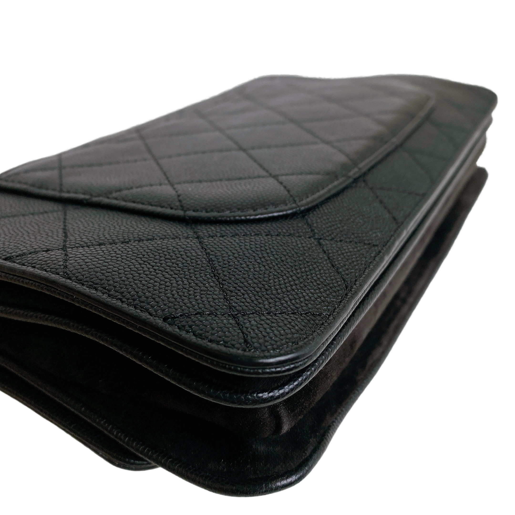 CHANEL LADY COCO FLAP BAG  IN BLACK