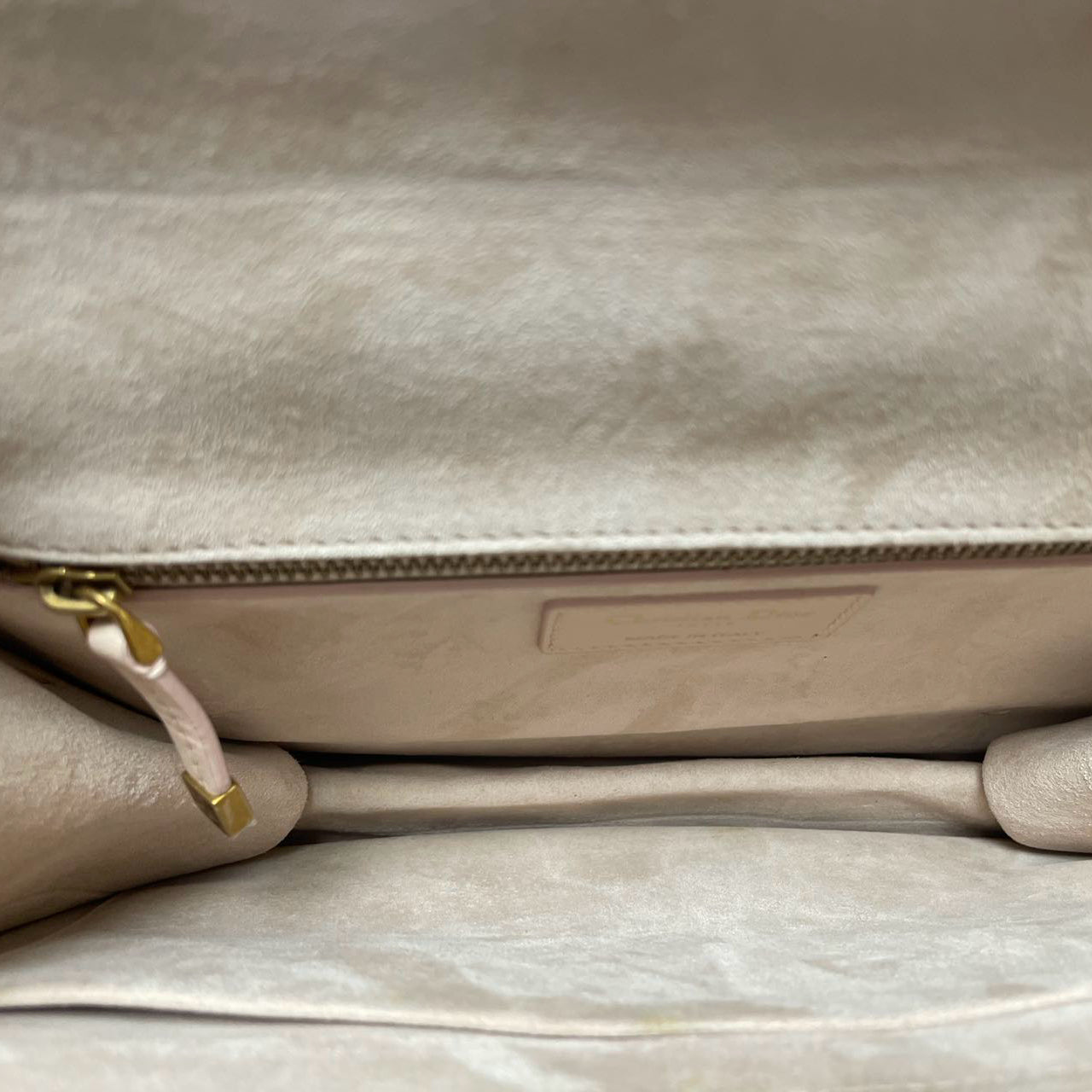 Christian Dior Pink Small Flap Shoulder Bag Lambskin 2017