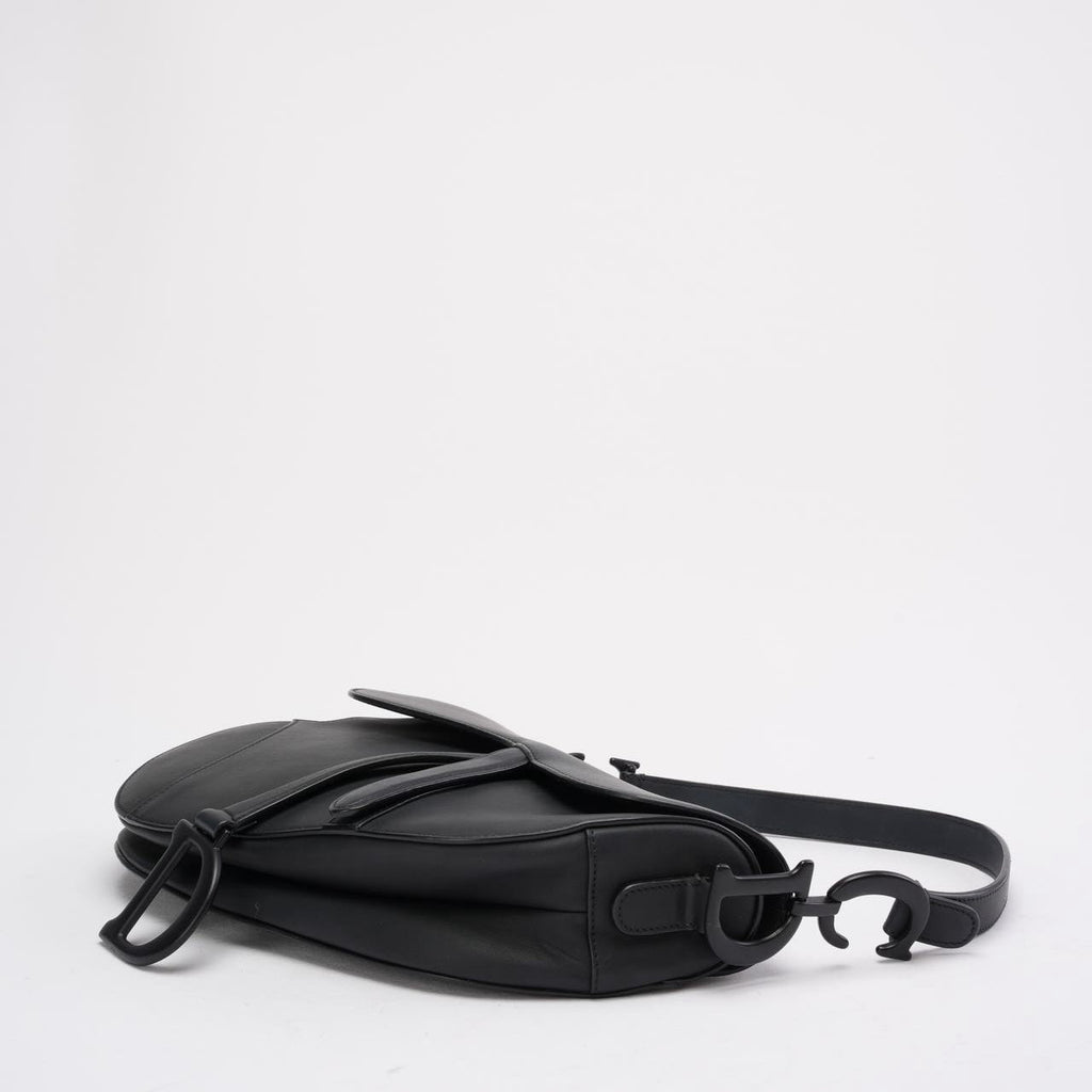 Christian Dior Saddle Bag Black Ultramatte 2022