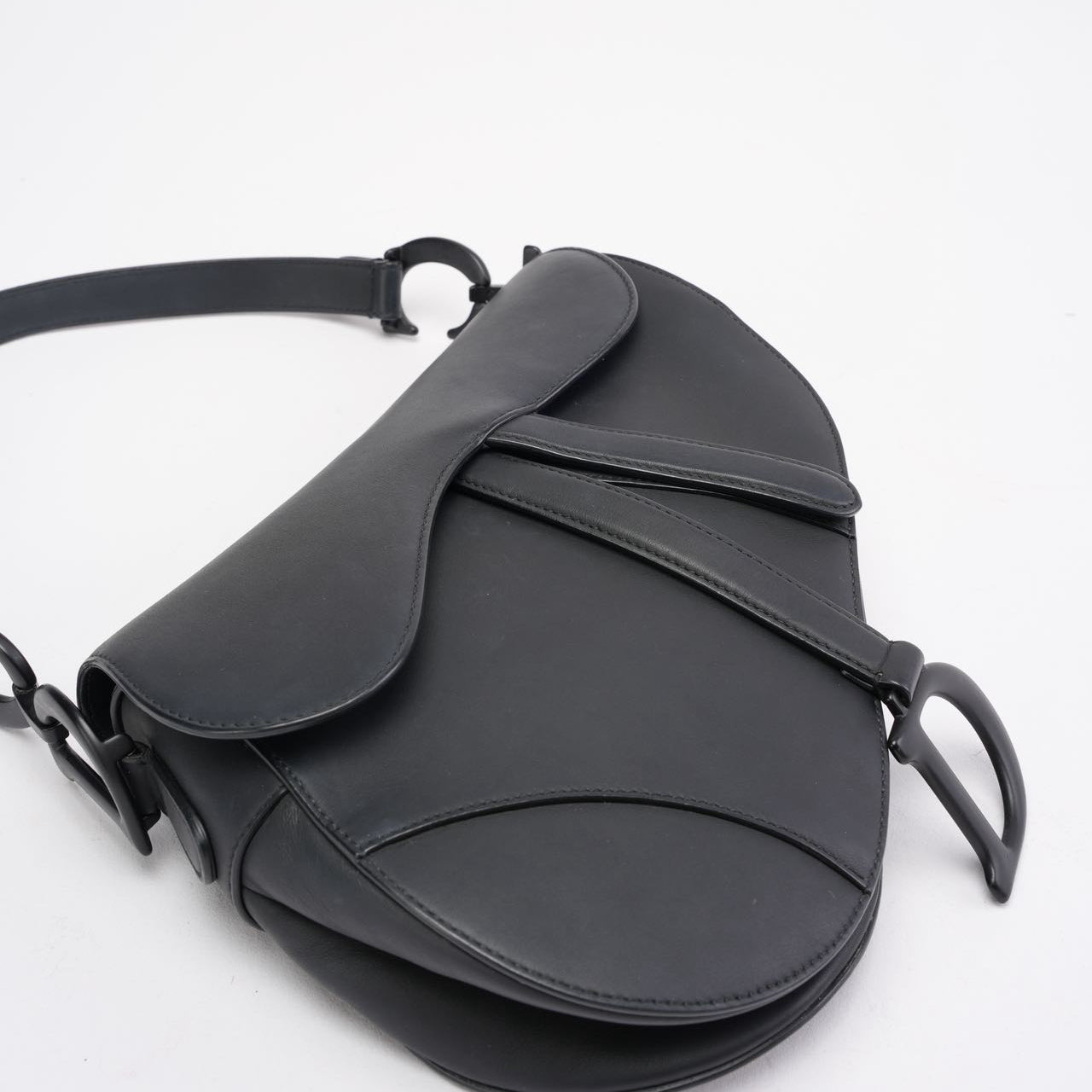Christian Dior Saddle Bag Black Ultramatte 2022