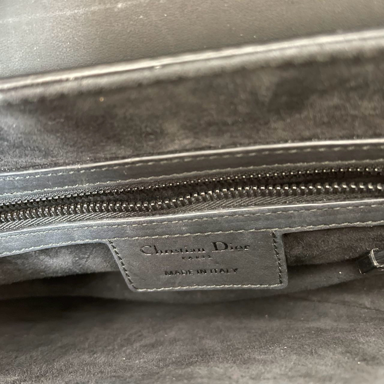 Christian Dior Saddle Bag Black Ultramatte 2022