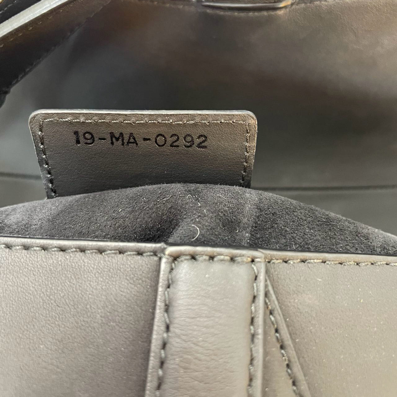 Christian Dior Saddle Bag Black Ultramatte 2022