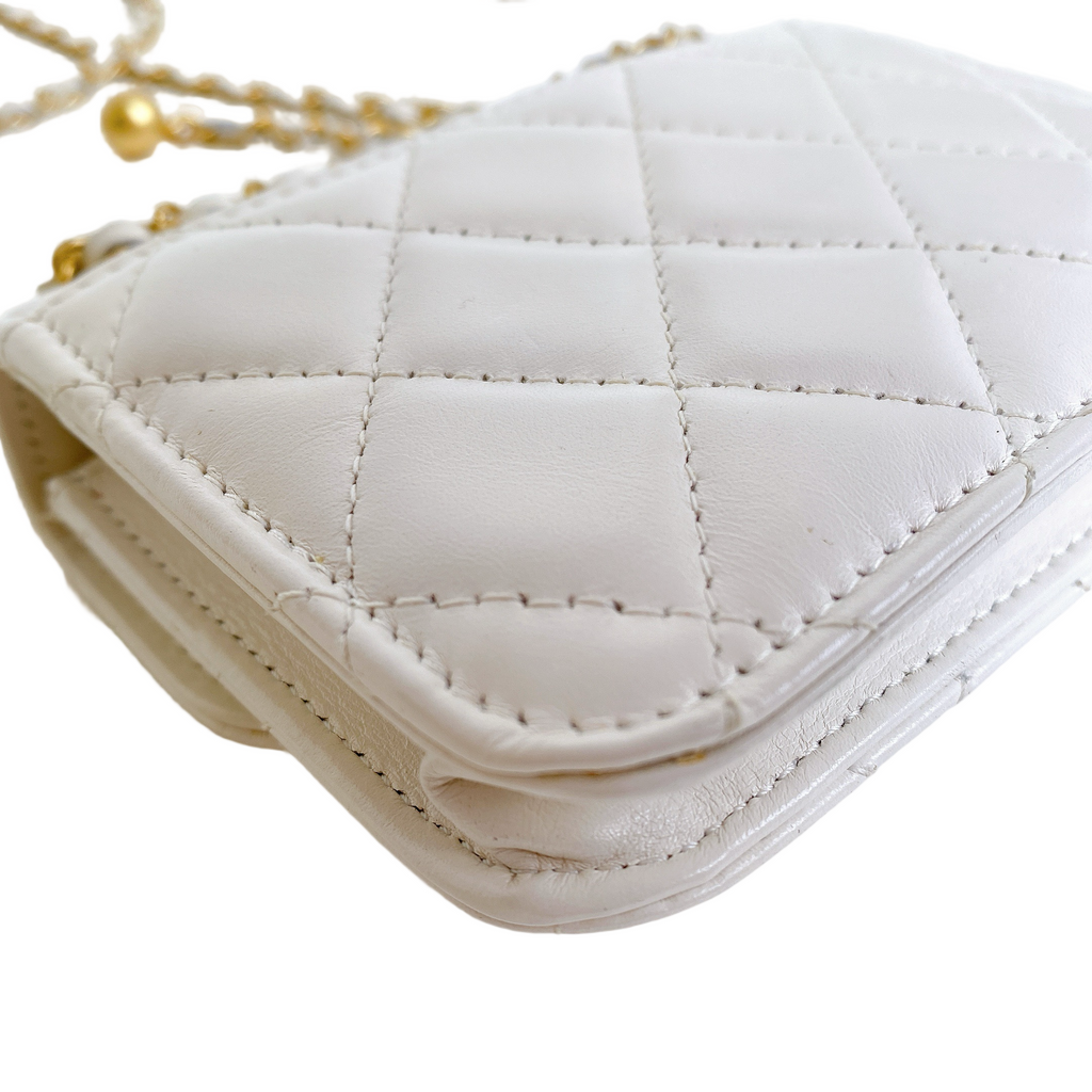 CHANEL WHITE MINI