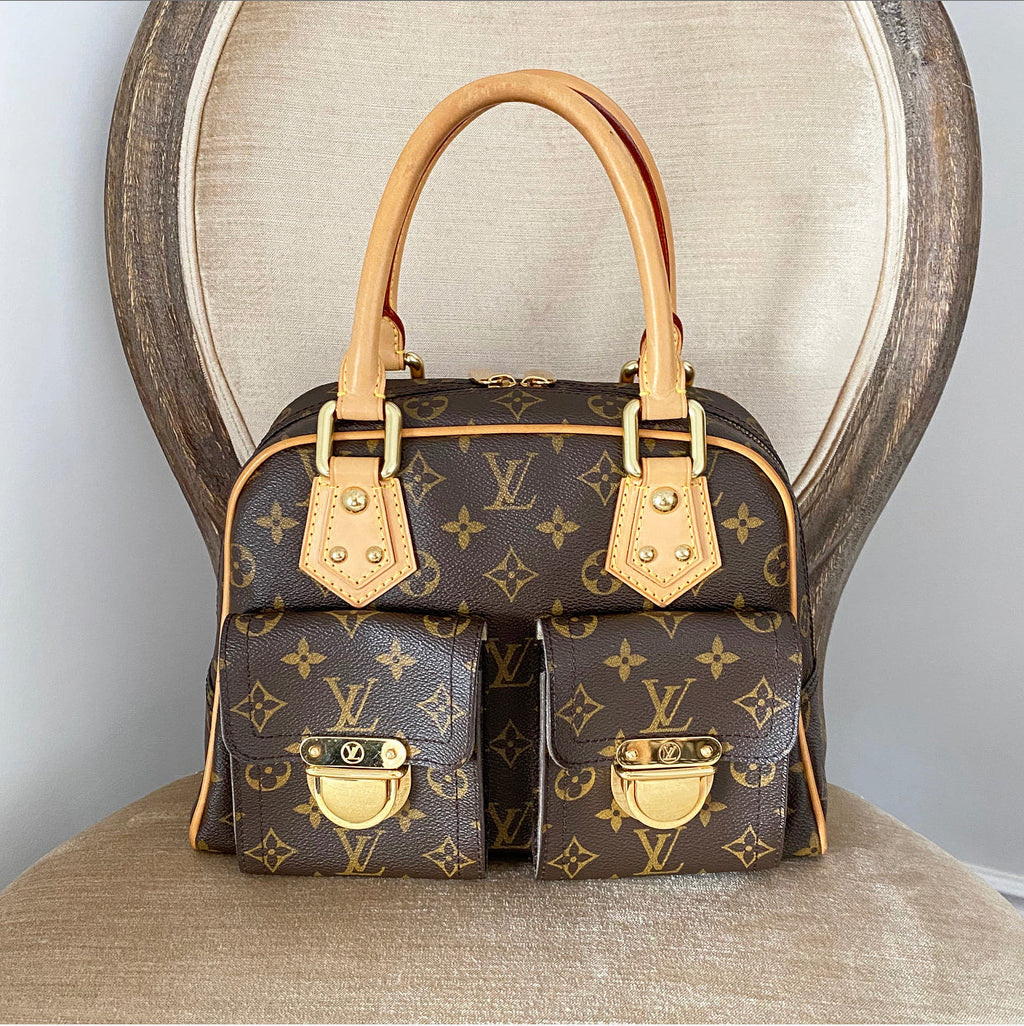 Louis Vuitton Monogram Manhattan Top Handle Bag