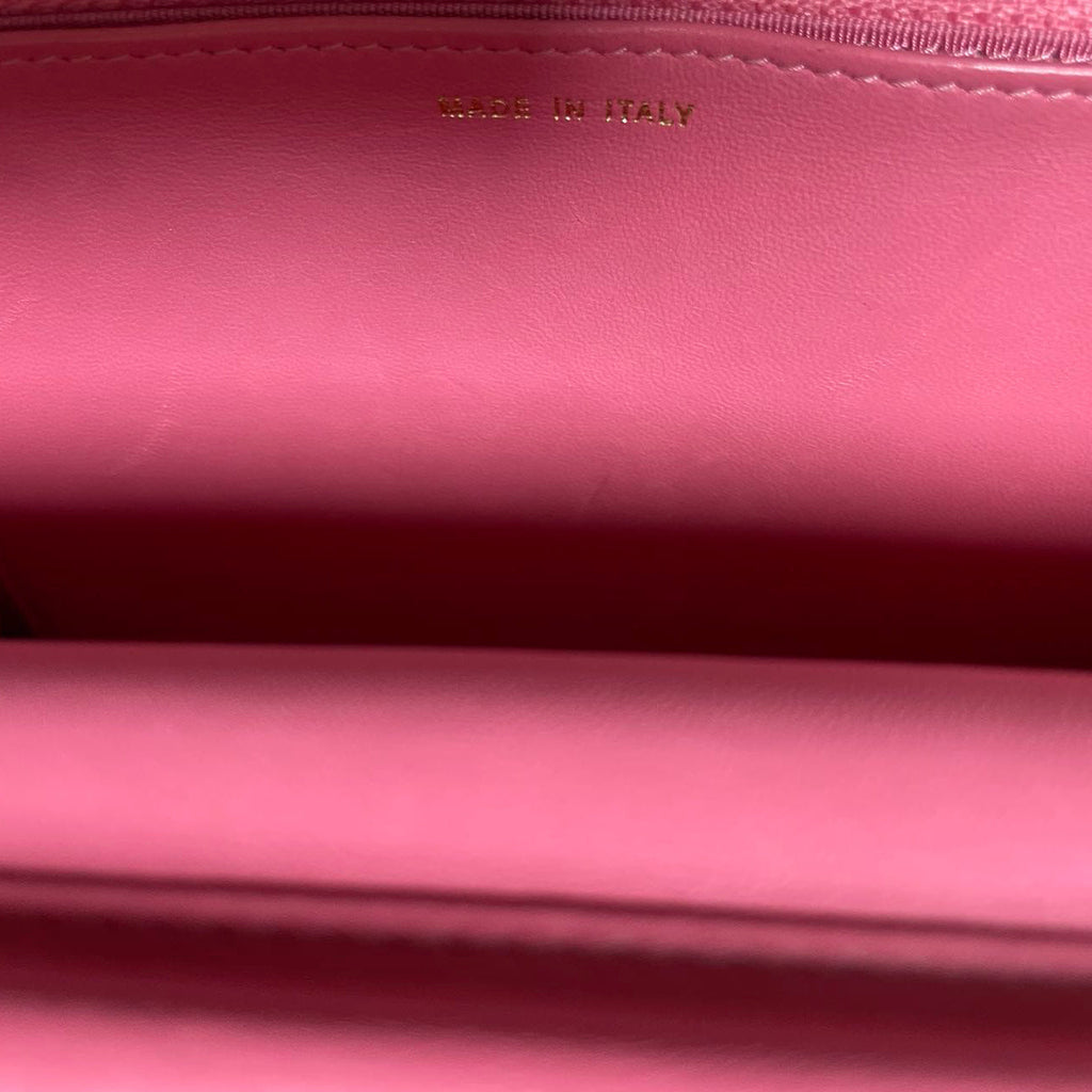 Chanel Wallet on Chain (woc) Bag Pink Emoticon