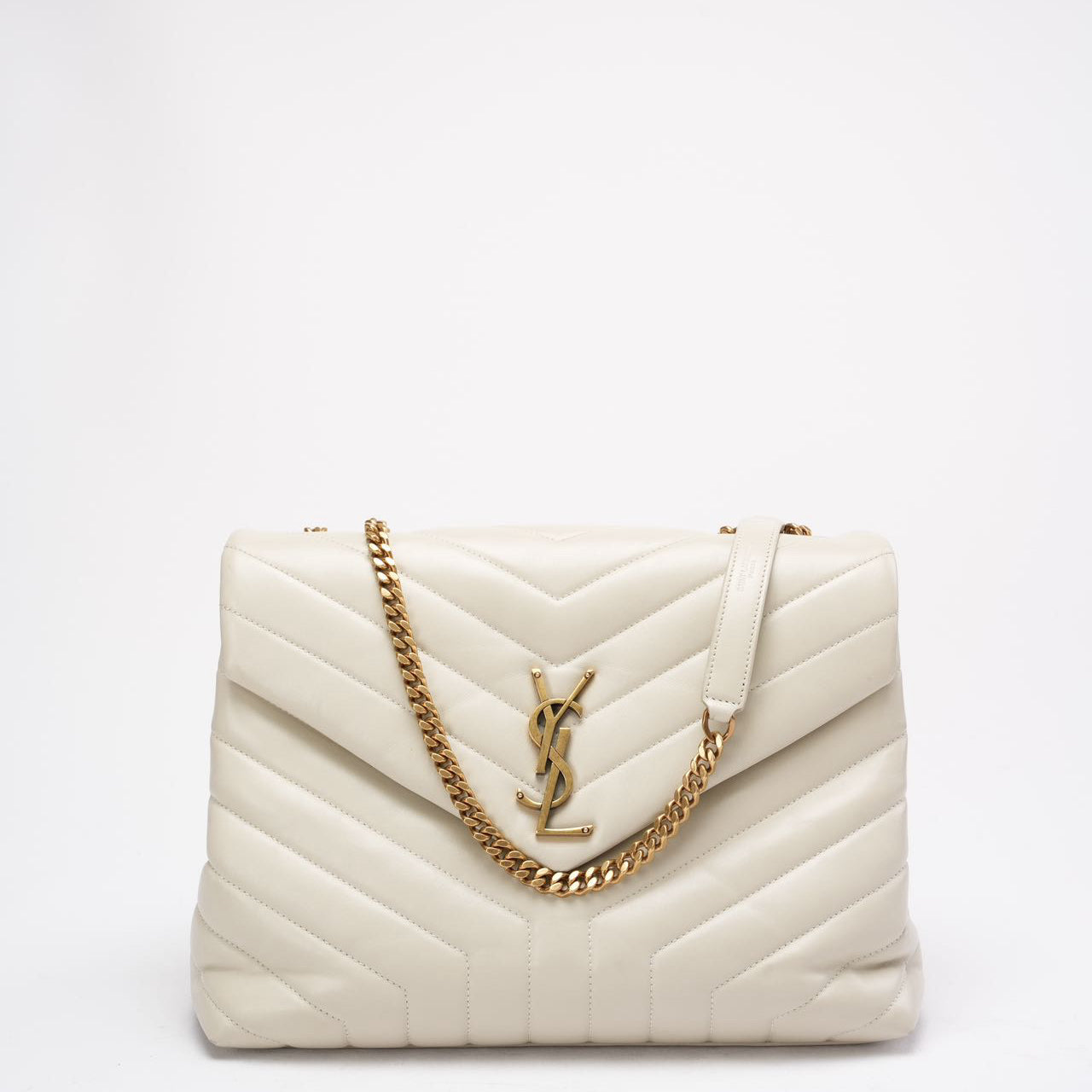Saint Laurent  Medium White LouLou 2020