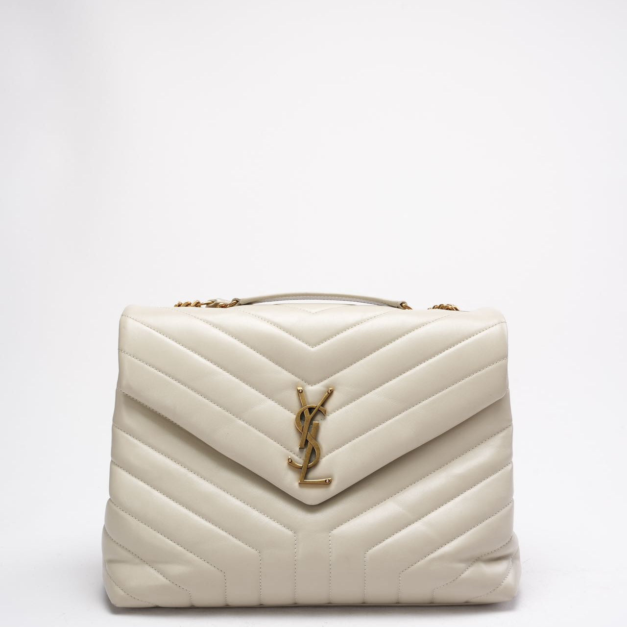 Saint Laurent  Medium White LouLou 2020