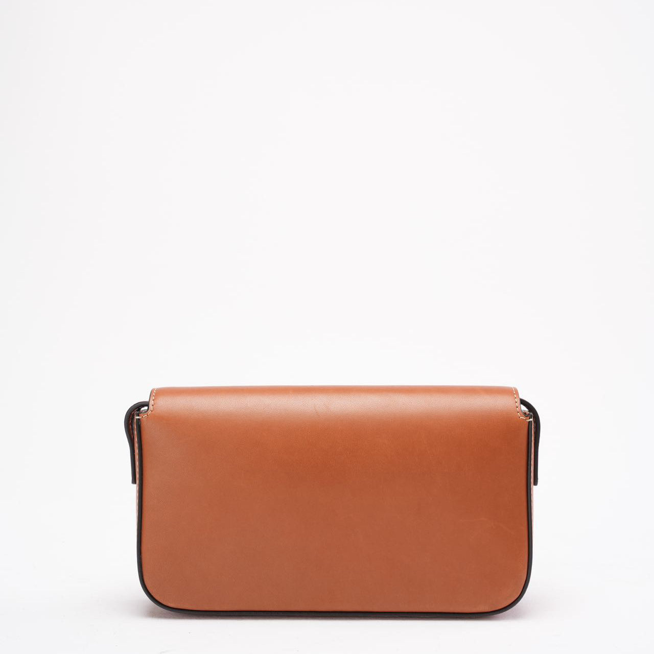 Celine Brown Triomphe Calfskin Claude Shoulder Bag 2024