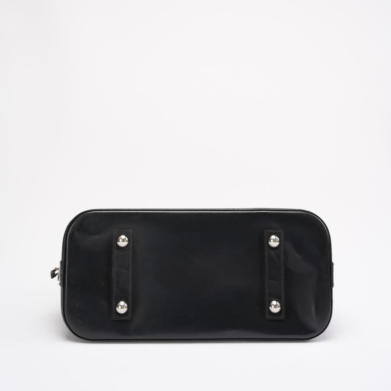 Louis Vuitton Black Epi Leather Alma MM Bag 2014