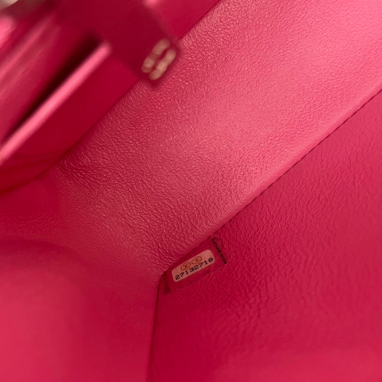 Chanel Classic Rectangular Mini Flap Bag Pink