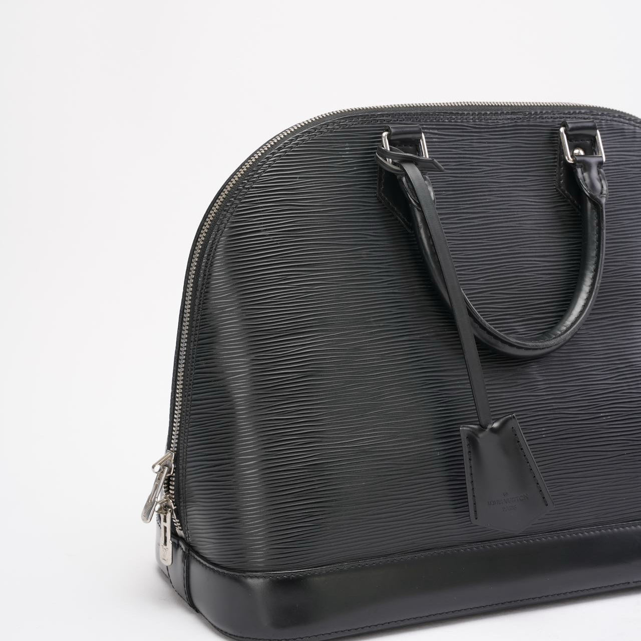 Louis Vuitton Black Epi Leather Alma PM Bag