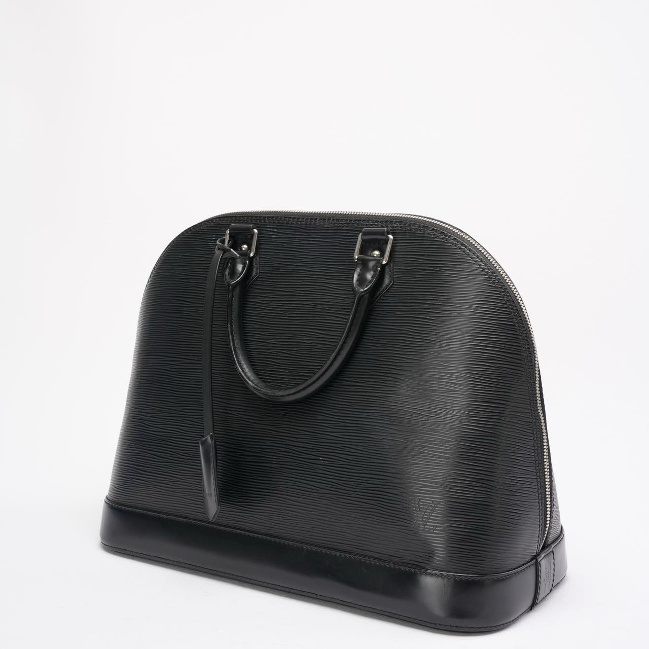 Louis Vuitton Black Epi Leather Alma PM Bag