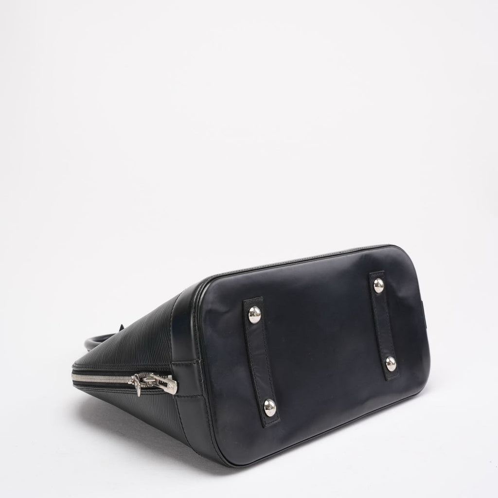 Louis Vuitton Black Epi Leather Alma PM Bag