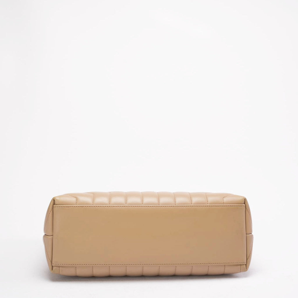 Saint Laurent Beige LouLou Medium Leather  2020