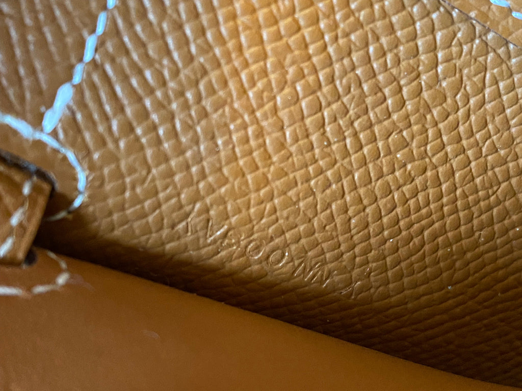 Hermes Kelly To Go Wallet Gold Epsom GHW