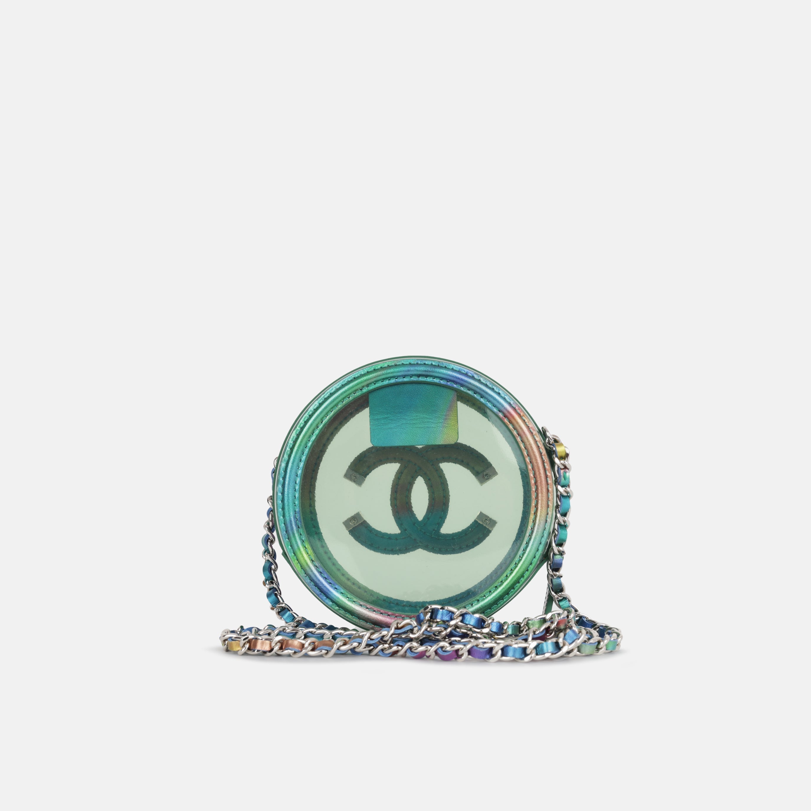 Chanel Round Clutch with Chain