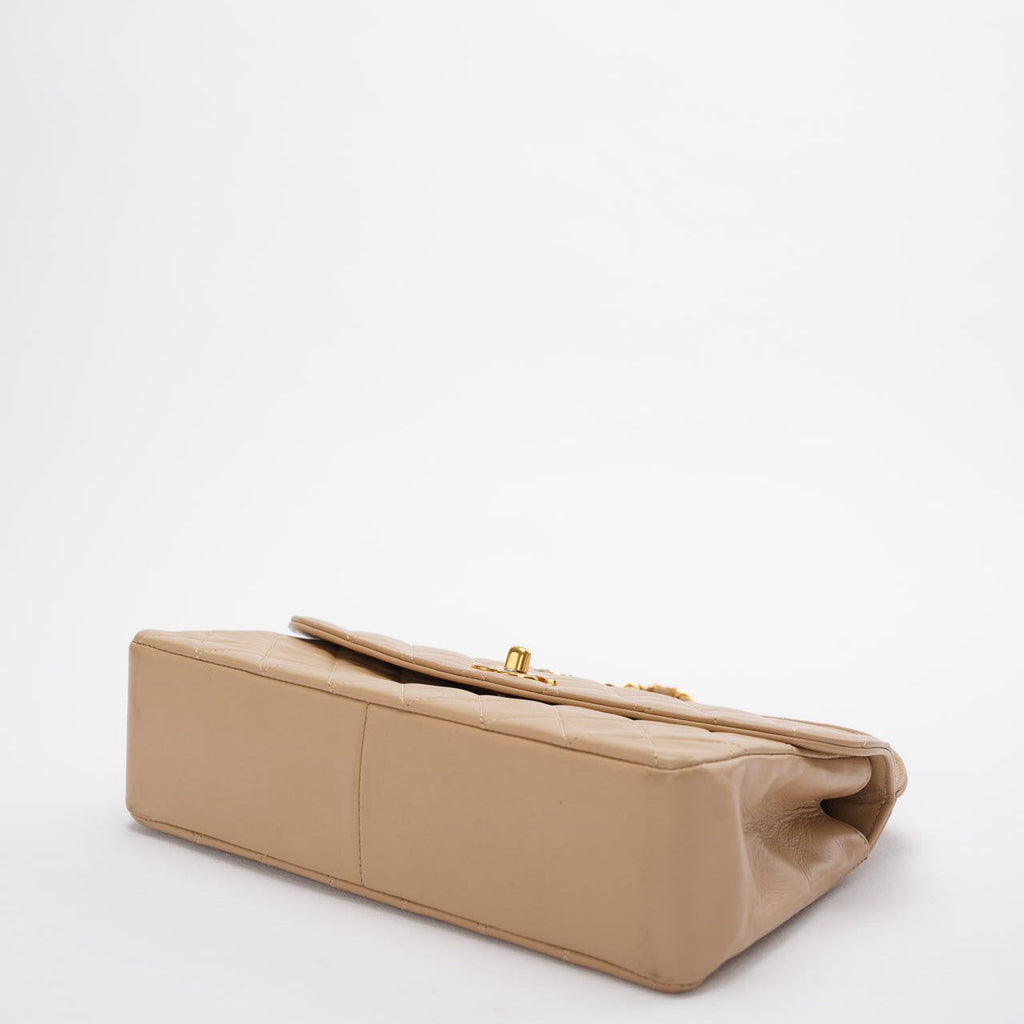 Chanel Beige Vintage Timeless Trendy Flap Bag 2011-2012