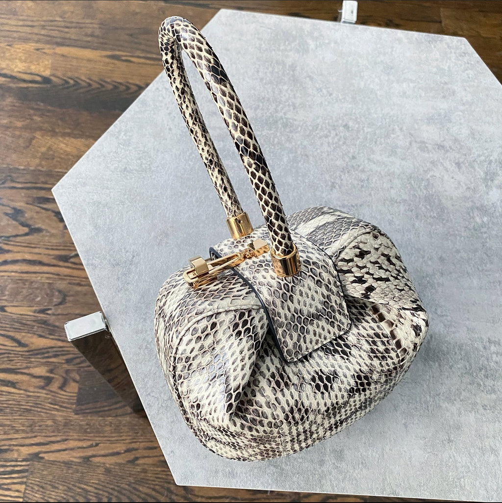 Gabriela Hearst Small Python Demi Bag