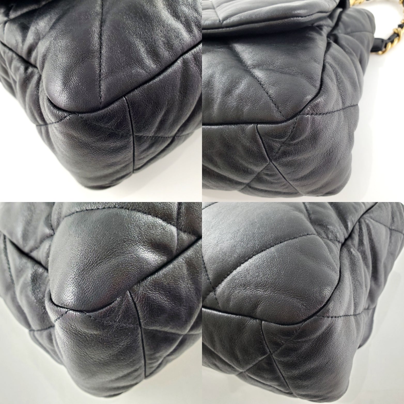 CHANEL 19 Maxi Goatskin Quilted 2020 Chain Shoulder Bag