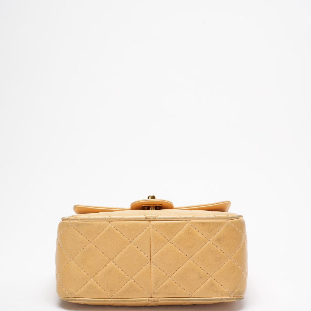 Chanel Vintage Camera Bag Beige 1990s