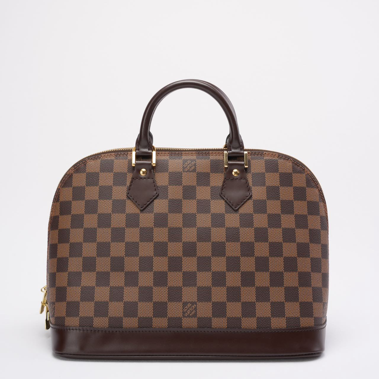 Louis Vuitton Damier Ebene Canvas Alma PM Bag 2003