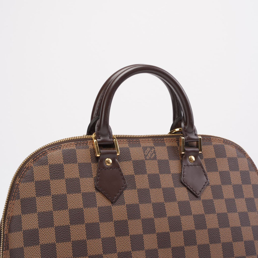 Louis Vuitton Damier Ebene Canvas Alma PM Bag 2003