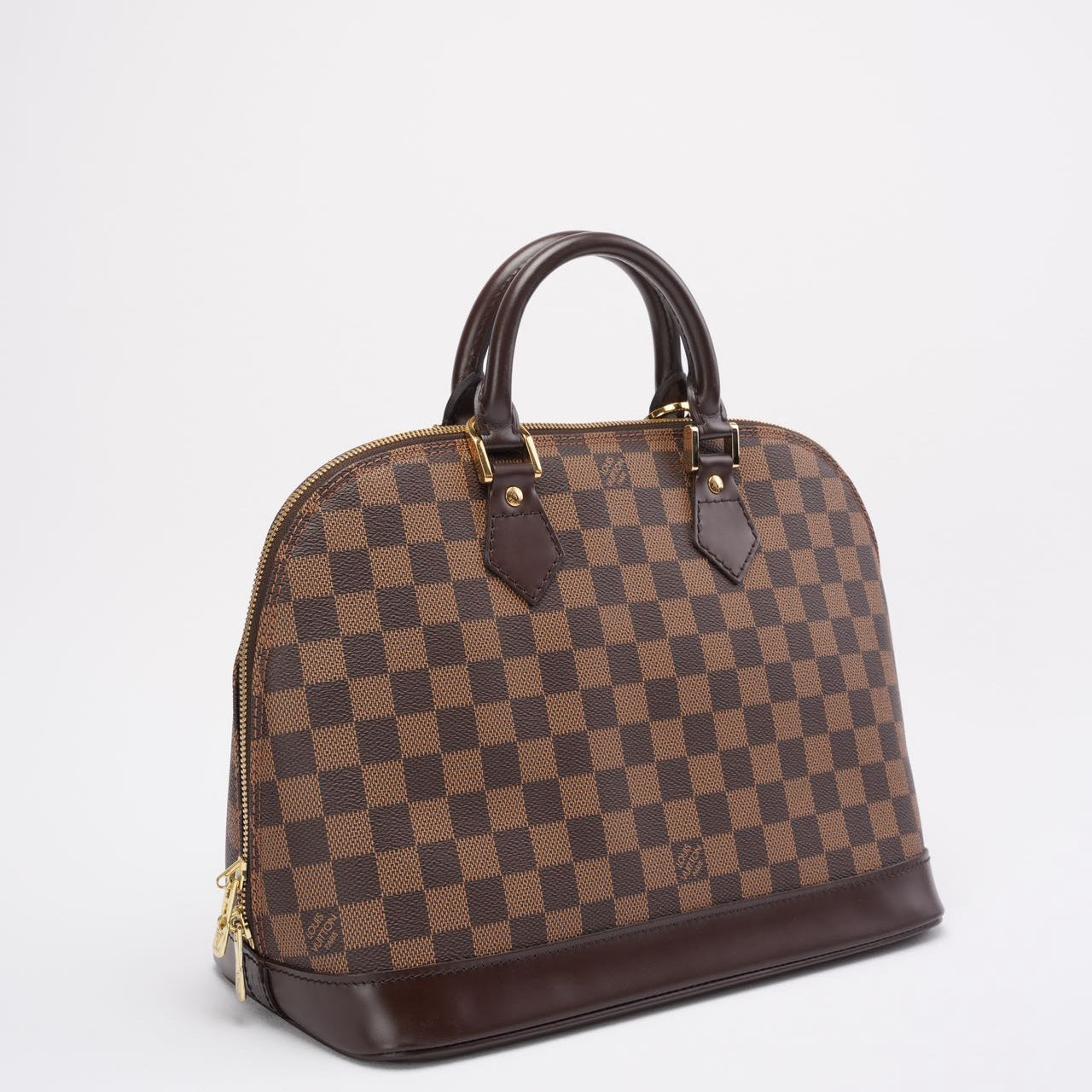 Louis Vuitton Damier Ebene Canvas Alma PM Bag 2003