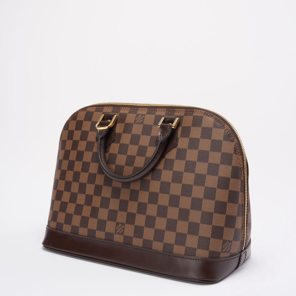 Louis Vuitton Damier Ebene Canvas Alma PM Bag 2003
